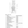 Вертикальный многоступенчатый насос LEO LVR 10-12
