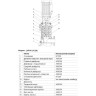 Вертикальный многоступенчатый насос LEO LVR 15-12
